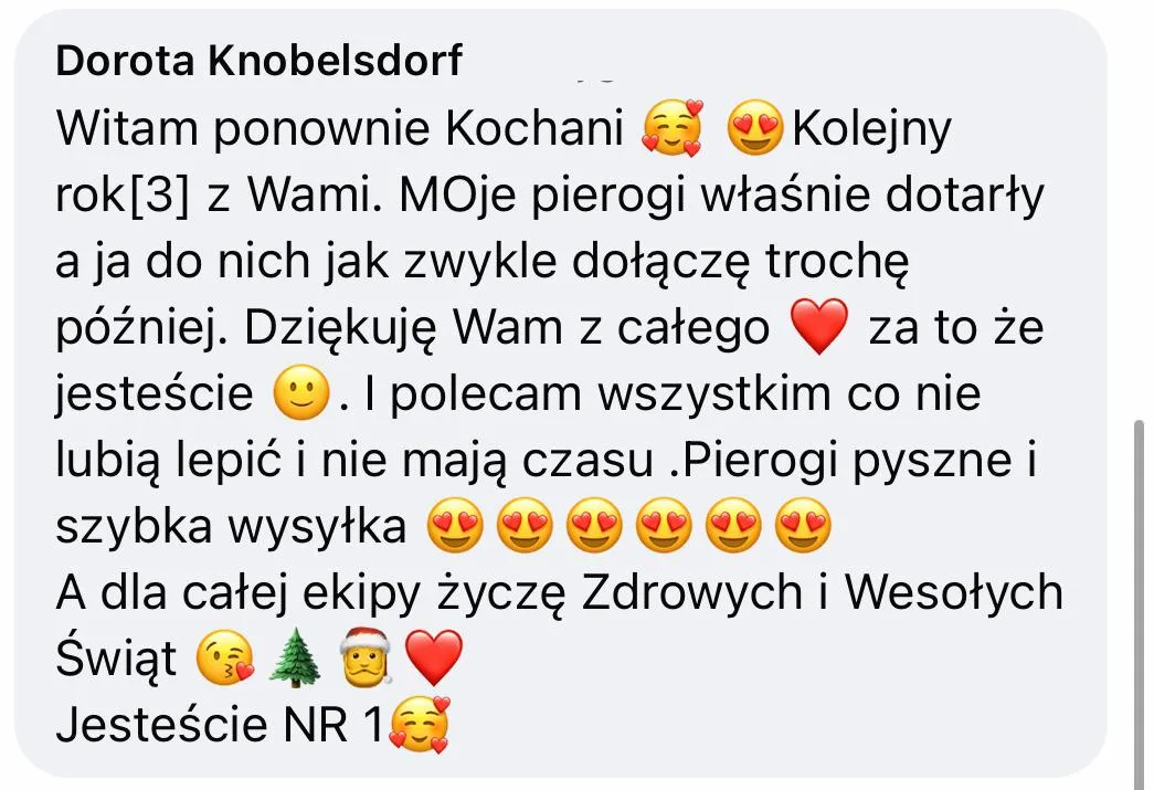 Opinia z Facebooka: Dorota Knobelsdorf